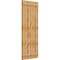 Ekena Millwork Joined Board-n-Batten Shutters w/Z-Bar, Rough Sawn Western Red Cedar, 32 1/4W x 79H, PR RBJ06Z32X079RWR - alternate 5
